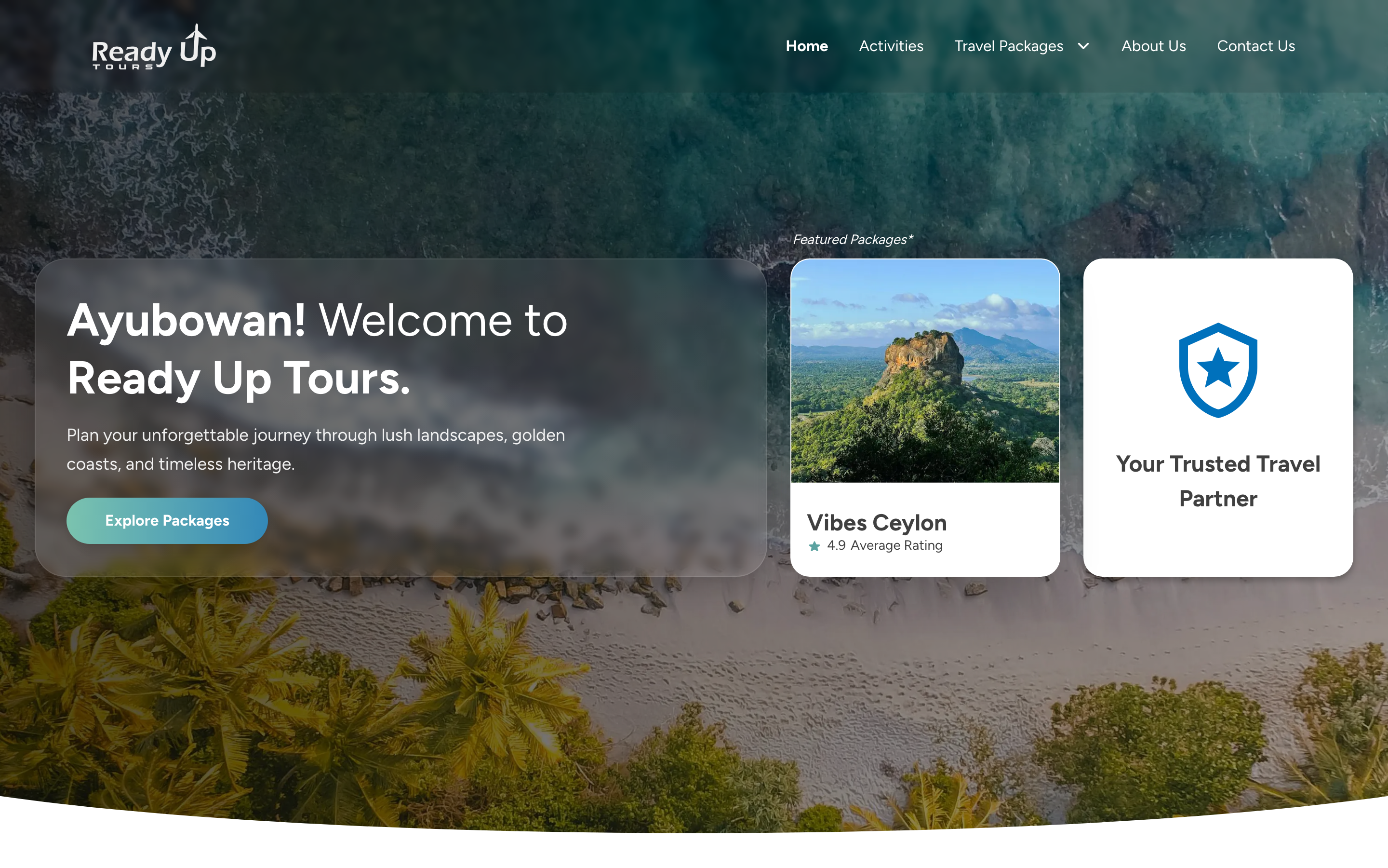 Ready Up Tours screenshot 1